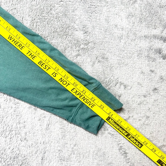 Eddie Bauer Men’s M Long Sleeve Crewneck Shirt Teal Seafoam Green Casual Tee - Picture 9 of 9